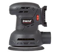Trend 18V Cordless 125mm Random Orbital Sander for Sanding & Fast Stock Removal, Bare Tool (Battery & Charger Sold Separately), T18S/ROS125B