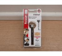 TREND 20MM X 80MM FORSTNER WOOD DRILL BIT 1/4" HEX SHANK SNAP/FS/20