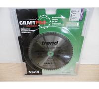 Trend Laminate & HPL Circular Saw Blade, 210mm x 30mm, 60T, TCT | Ideal For Laminate And HPL, This 210mm TCT Blade Delivers A Fine Finish With 60 Teeth, CSB/PT21060