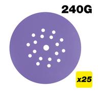 Trend 225Mm 240G Drywall Sanding Disc 25 Pack AB/225/240A/B
