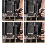 Trend 2300W 1/2in Dual-Mode Plunge Router 240V Uk Pk 1 T14EK