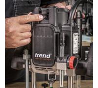 Trend 2300W 1/2in Variable Speed Plunge Router 240V Uk Pk 1 T12EK