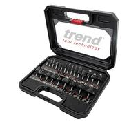 Trend Router Cutter Set SET/SS24X1/4TC - 24-Piece 1/4in Shank