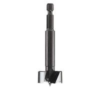 Trend Snappy Forstner 25mm Short Drill Bit for Accurate Hole Drilling, Carbon Steel, Quick Release, SNAP/FS/25