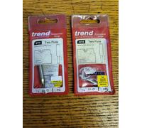 Trend 3/10X1/4TC Two Flute cutter 3.2mm diameter