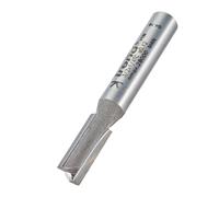 Trend Professional Straight Two Flute Router Cutter, 1/4 in Shank, 6mm