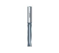 Trend Professional Straight Two Flute Router Cutter, 1/2 Inch Shank, 12mm Cut Diameter & 63mm Cut Length, Tungsten Carbide Tipped, 3/75X1/2TC