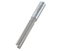 Trend Professional Straight Two Flute Router Cutter, 1/2 Inch Shank, 12mm Cut Diameter & 63mm Cut Length, Tungsten Carbide Tipped, 3/75X1/2TC