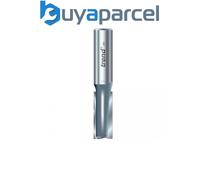 Trend Professional Two Flute Router Cutter, 1/2 Inch Shank, 12.7mm Cut Diameter, 63mm Cut Length, Tungsten Carbide Tipped, 3/85X1/2TC