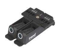 Trend 3 in 1 Pocket Hole Jig Kit with Pocket Hole Jig, HSS Drill Bit & Depth Setting Collar, Square Drive Bit, 50 Screws & Kit Storage Case, PH/JIG/BK