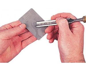 Trend 3-Inch Diamond Sharpening Stone, Double-Sided 1000 & 600 Grit, Credit Card Sized Carvers Honing Stone with Storage Wallet, DWS/CC/FF