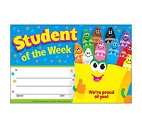 Trend 30 x Student of the Week Recognition Award Certificates - Crayons design