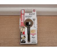 TREND 30MM X 80MM FORSTNER WOOD DRILL BIT 1/4" HEX SHANK SNAP/FS/30