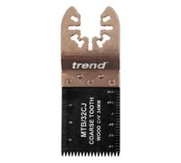 Trend 34 mm Universal Coarse Tooth CrV Multi-Tool Saw Blades, 5 Pack