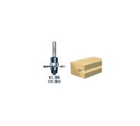 Trend Professional Biscuit Jointer Set Router Cutter Bit, 1/2 Inch Shank, 40mm Cut Diameter, 4mm Cut Length, Biscuit Sizes No.0, 10 & 20, 342X1/2TC