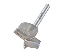 Trend 35mm Circular Hinge Sinking Bit, 1/4 Inch Shank, Centring Point