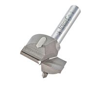 Trend 35mm Diameter Circular Hinge Sinking Machine Bit, 3/8 Inch Shank, Centring Point, Ideal for Kitchen Furniture Manufacturers and Laminate Covered Boards, 104/35X3/8TC