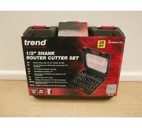 Trend SET/SS35X1/2TC 35-Piece Router Cutter Starter Set