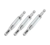 TREND Quick Release 3 Pieces Drill Bit Guide Set 1/4 inch Hex Shank QR/DBG/SET