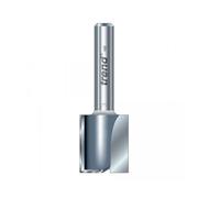 Trend Two-Flute Straight Router Bit 15mm x 25mm 1/4in Shank Tungsten Carbide Tipped 4/1X1/4TC