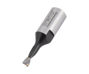 Trend 4 mm Domino Bit, Tungsten Carbide Tipped for Festool DF500 | 4 Mm Tungsten Carbide Tipped Slotting Bit For Festool Domino DF500 Mortising System, DOM/04