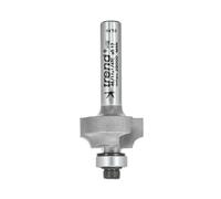 Trend Bearing Guided Ovolo Router Cutter, 3.2mm Radius, 1/4 Inch Shank