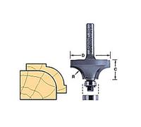Trend 46/150 X 1/2 Tct Bearing Guided Ovolo & Round Over 12.7mm Radius
