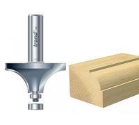 Trend Bearing-Guided Ovolo Router Cutter TCT 19mm Radius 51mm Dia 25mm Cut 1/2 Inch Shank