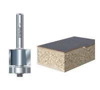 Trend Guided Trimmer 46/23X1/2TC - 1/2 in Shank, 12.7mm Dia, 50mm Cut, Tungsten Carbide Tipped