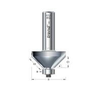 Trend 46/360 X 1/2 Tct Bearing Guided Chamfer 45 Degree 35.1 X 12mm