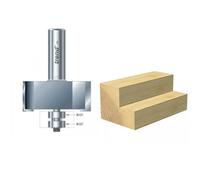 Trend 46/390 X 1/2 Tct Bearing Guided Rebater 22.5mm X 50.8mm Multi Colour (One Size)