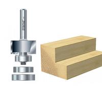 Trend 46/44 X 1/4 Tct Bearing Guided Rebater 24mm X 12.7mm