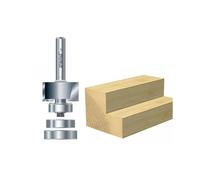 Trend 46/44 X 1/4 Tct Bearing Guided Rebater 24mm X 12.7mm