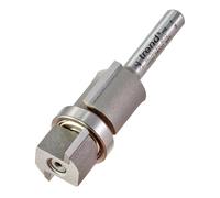 Trend 46/7X1/4TC Double Overlap Router Cutter 18mm Dia. X 9mm/15mm Cut
