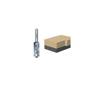 Trend 46/80X1/4TC 46/80 x 1/4 TCT 90° Bearing Guided Triple Flute Cutter 12.7 x 25.4mm