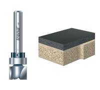 Trend Professional Bearing Guided Profiler, 1/4 Inch Shank, 12.7mm Cut Diameter, 25.4mm Cut Length, Tungsten Carbide Tipped, 46/95X1/4TC