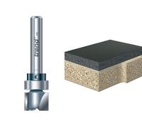 Trend 46/95X1/4Tc X 1/4 Tct 90 Shank Mounted Template Profiler 12.7 X 25.4mm