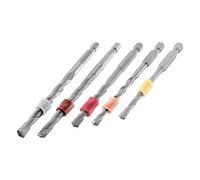 Trend Snappy 5-Piece Masonry Drill Set with Depth Bands, Tungsten Carbide Tipped, Centrotec Compatible, SNAP/MD2/SET