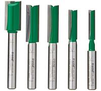 Trend 5 Piece Metric Mortise & Tenon Router Cutter Set, 8mm Shank