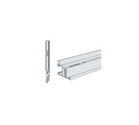 Trend 50/05X1/4HSSE Aluminium cutter 5mm diameter 1/4 Inch shank