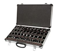 Trend 50 Piece Router Bit Starter Set, 1/4 Inch Shank, TCT
