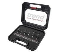 Trend SET/SS11X1/2TC Router Cutter Set 6 Piece