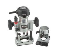 Trend 710W ?” Dual-Base Trim & Plunge Router 240V Uk Pk 1 T1EPS