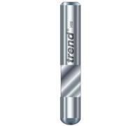 Trend 90-Degree Professional Trimmer, 1/4 Inch Shank, Solid Carbide | Ideal For Precision Trimming With 90-Degree Geometry, 6.3 mm Cut Diameter And 10 mm Cut Length, S48/40X1/4STC