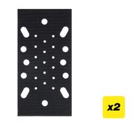 Trend 93 x 185 mm Third Sheet Pad Saver, 2 Pack, Hook and Loop Interface for Heat Protection and Longer Pad Use, AB/PAD/THD