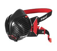 Trend Air Stealth P3 Dust Mask Respirator, Medium/Large, Replaceable HEPAC Filters, Comfortable Design for All-Day Use, 99.99% Filtration Efficiency