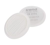 Trend Air Stealth Respirator Mask Replacement Filters Pack Of 5. Fast Easy To Replace P3 Filters For The Stealth Half Mask Pair 1 STEALTH/1/5