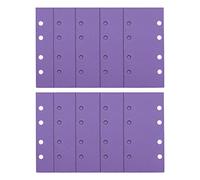 Trend Aluminium Oxide 1/3 Sheet 93 x 185mm 120 Grit Sanding Sheets, AB/THD/120A, Pack of 10