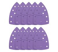 Trend Aluminium Oxide 102 x 151mm 240 Grit Abrasive Delta Sanding Sheets, AB/DET/240A, Pack of 10