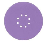 Trend Aluminium Oxide 225mm Random Orbit 120 Grit Abrasive Sanding Disc, AB/225/120A, Pack of 10